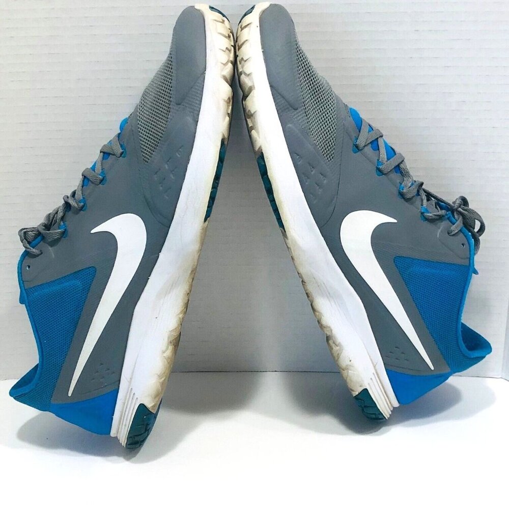 Nike‎ Lite Trainer Running Sneakers Shoes Men's 14 Blue Gray - Picture 5 of 10